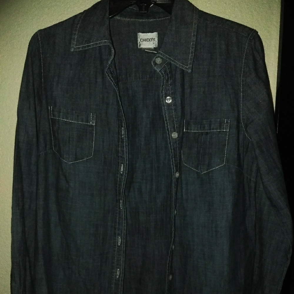 Chico's Denim Shirt